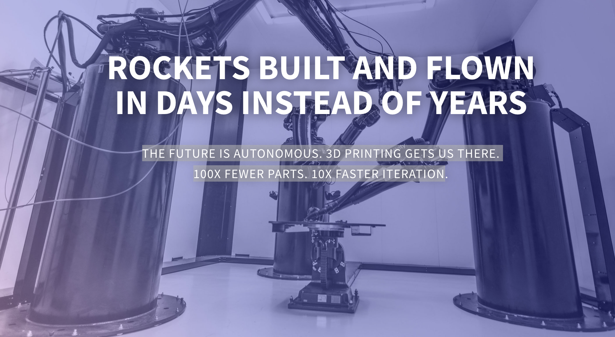 Radically simpler 3D printing rockets with less than 100 parts instead ...