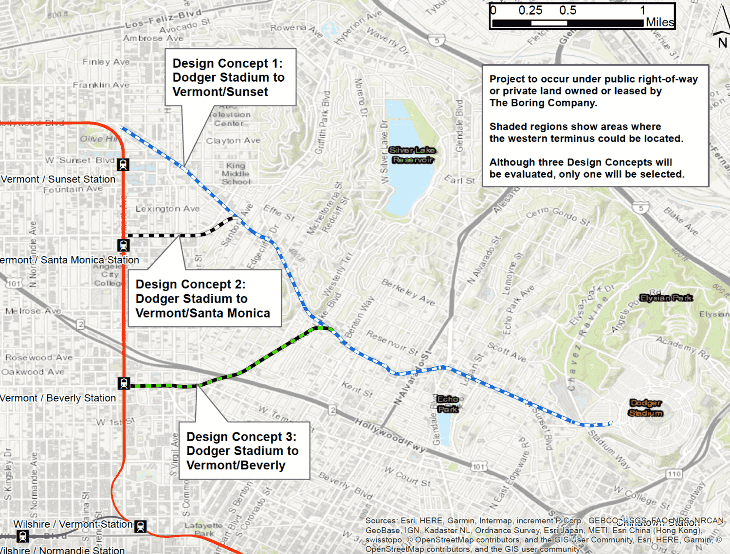 Hyperloop Metro Map Boring Company 3 mile long 150mph hyperloop subway to Dodger stadium ...