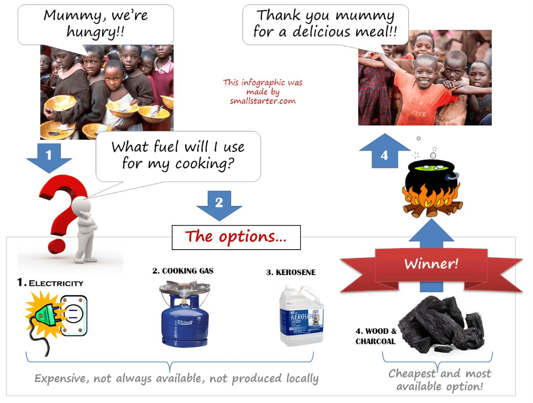 Cleaner Burning Charcoal as a Transition Step to Save Lives and Climate