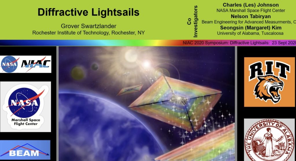 Diffractive Lightsails | NextBigFuture.com