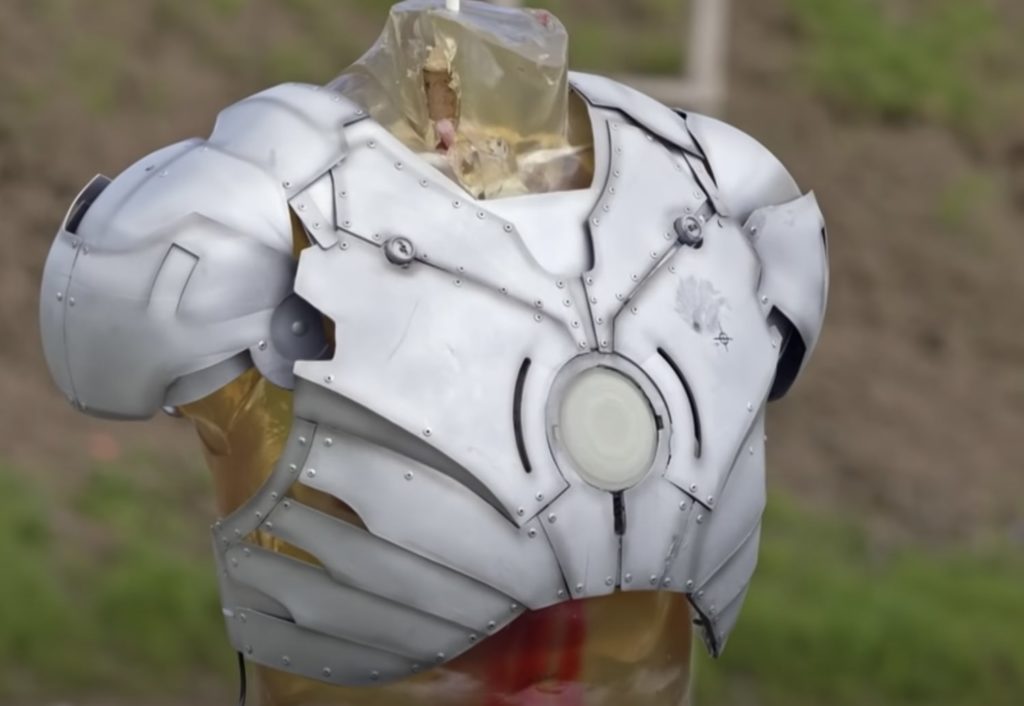 Bullet and Bomb Proof Flying 3D Printed Titanium Iron Man Armor