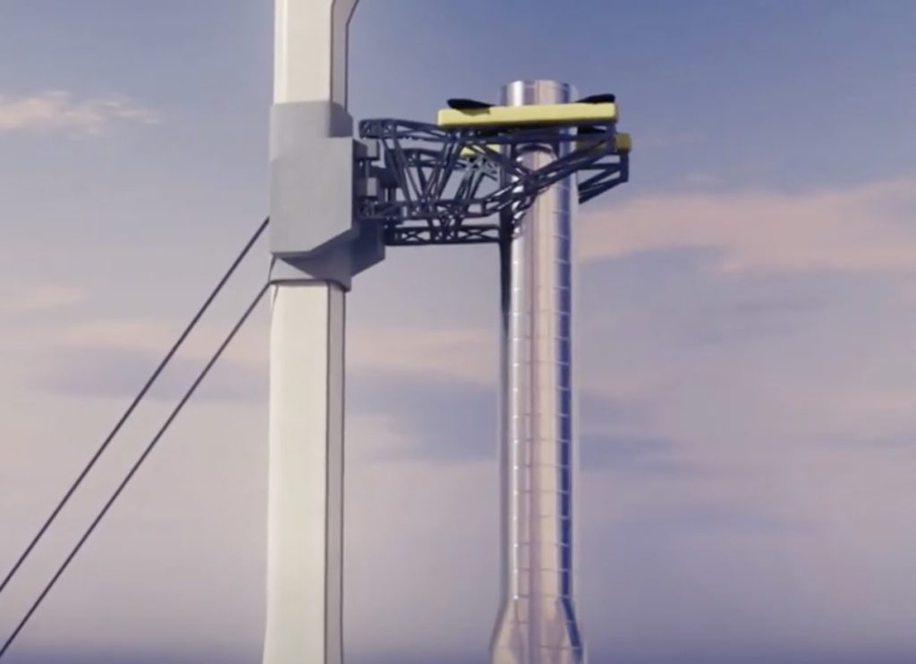 SpaceX FAA Filing for 40 Story Tower to Launch and Catch Super Heavy