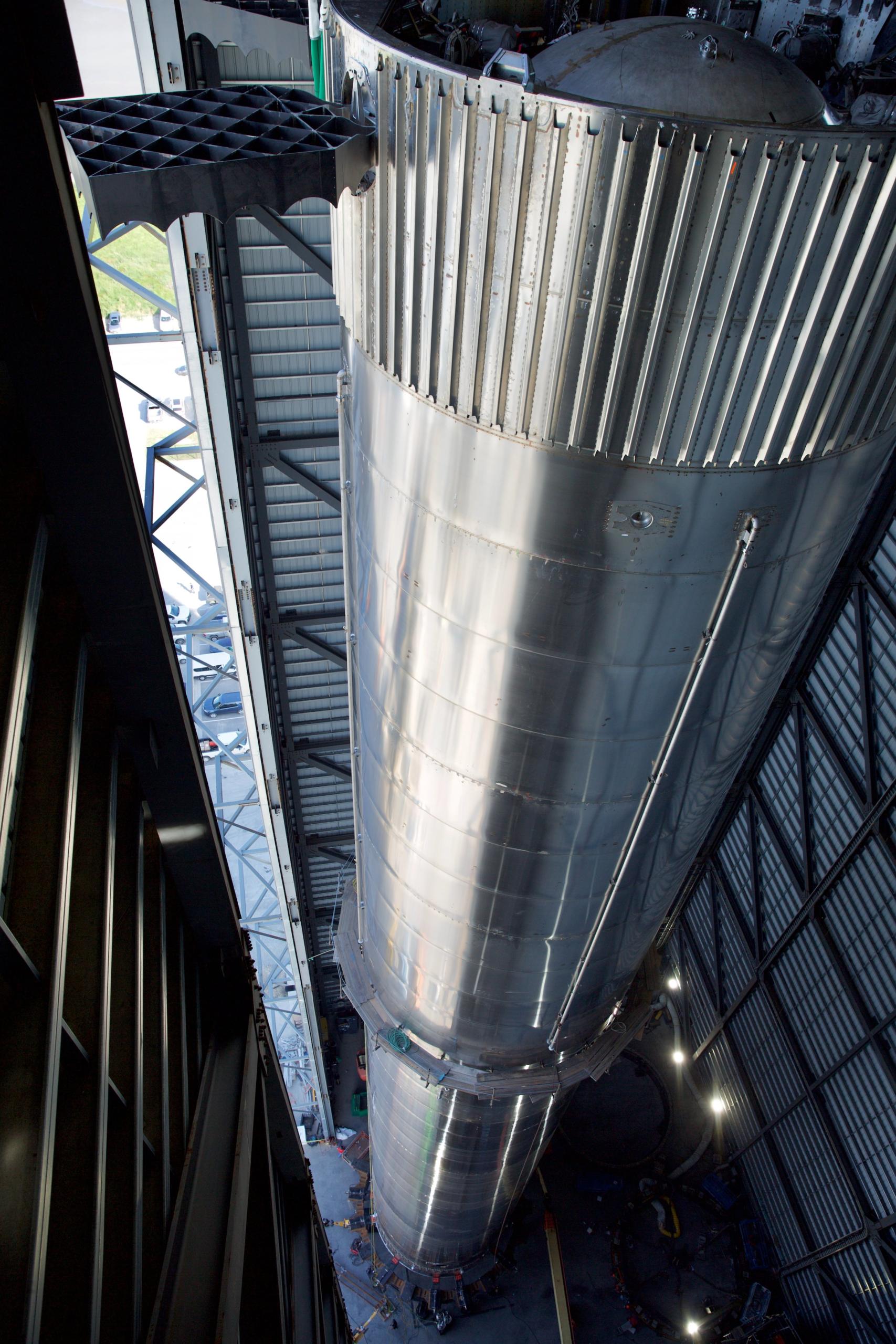 Super Heavy Raptor Configuration SpaceX Super Heavy with Raptor Engines for Orbital Flight This Month ...