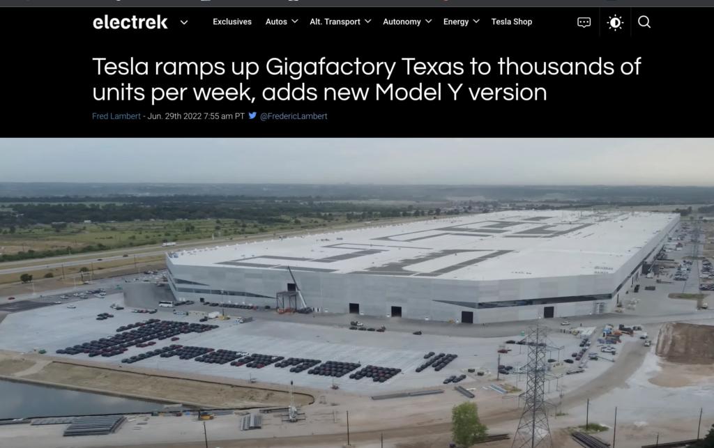 Drone Youtuber Disagrees With Electrek Tesla Texas Production Claim image