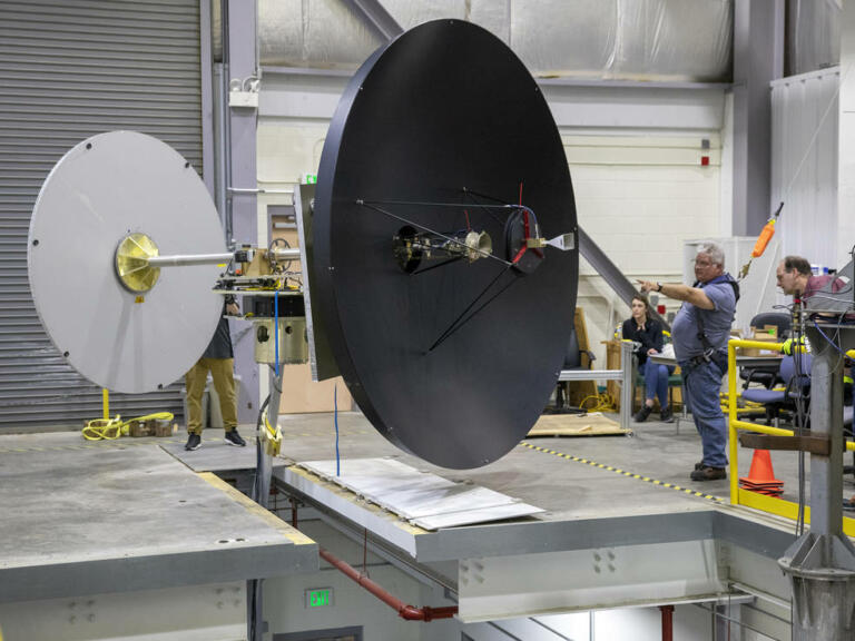 NASA Europa Clipper High Gain Antenna Tested