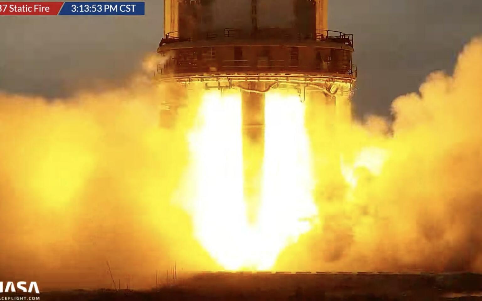 SpaceX Booster Static Fire #SpaceX #StaticFire | NextBigFuture.com