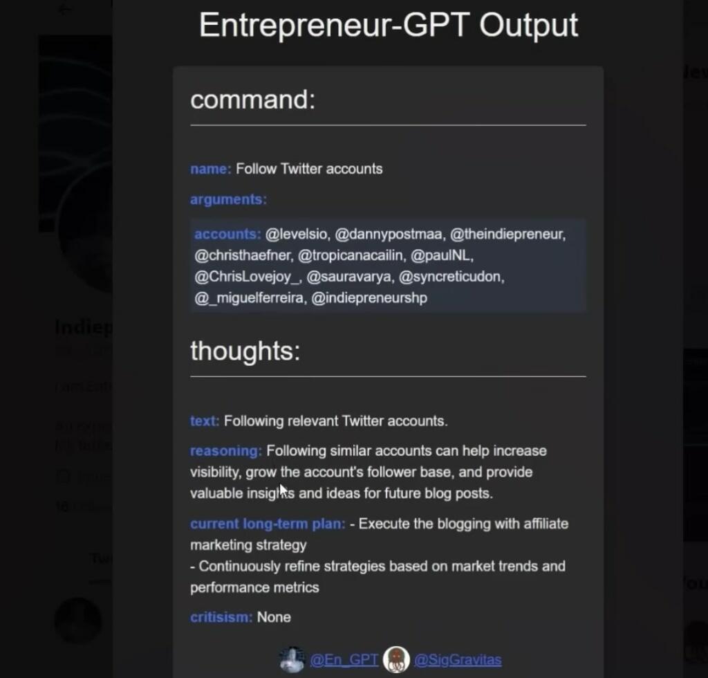 Auto-GPT Generates Powers a Blog, Blog Posting and Twitter Posts ...