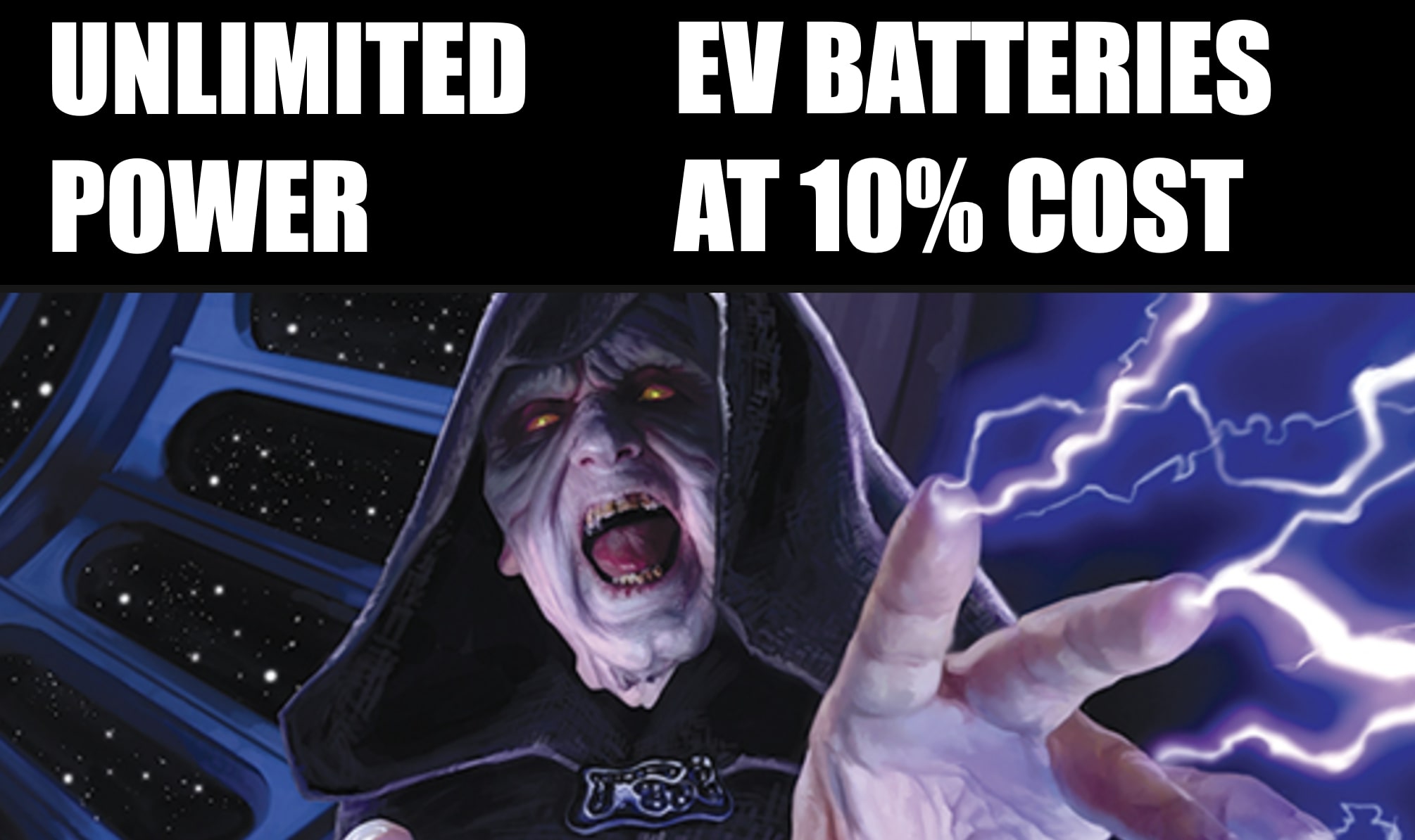 Unlimited Power and Nearly Unlimited Batteries