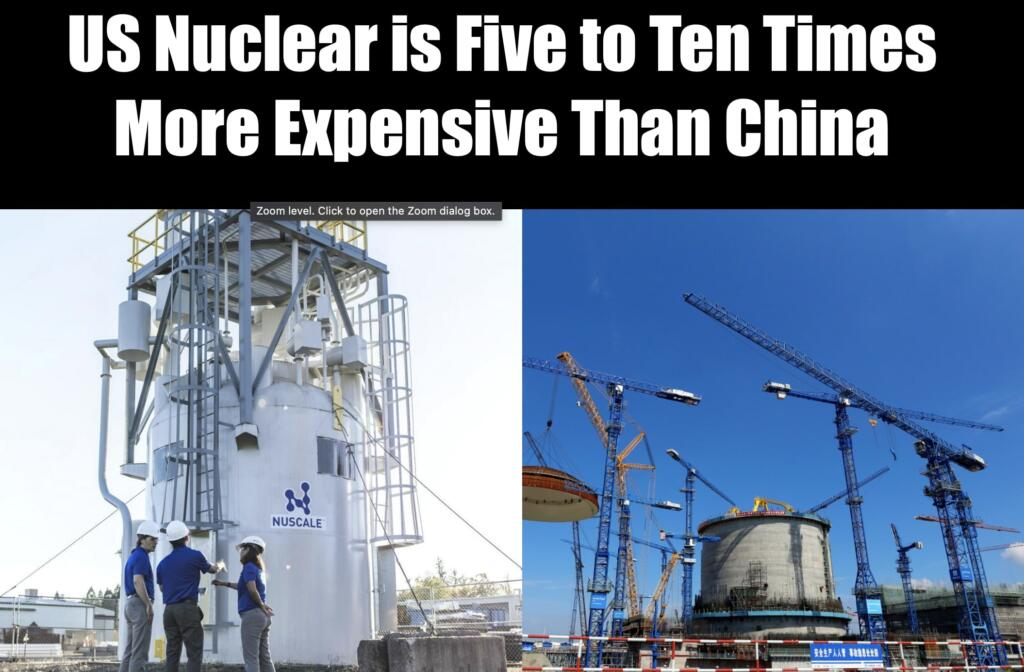 US Nuclear Reactors Cost 5 to 10 Times More Than China - Vimarsana News