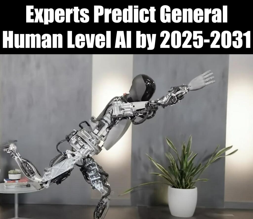 Experts Predict Artificial General Intelligence July 2025 to 2031(01)