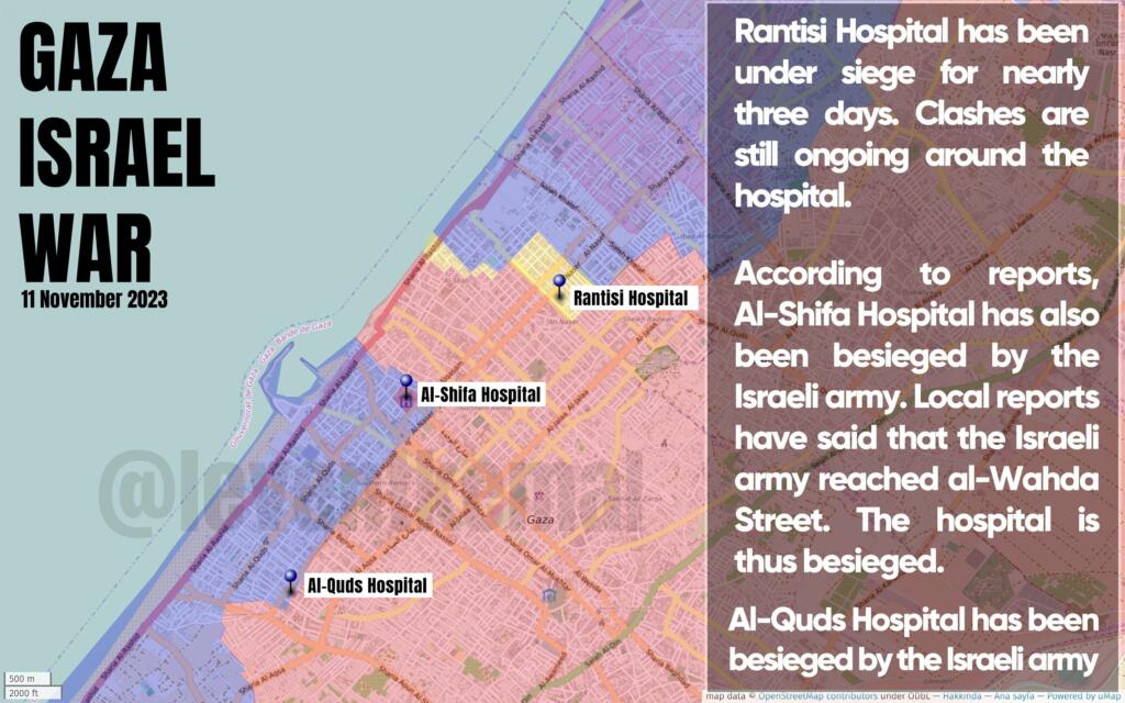 Israel Gaza War Military Update - Saturday November 11 - Vimarsana News
