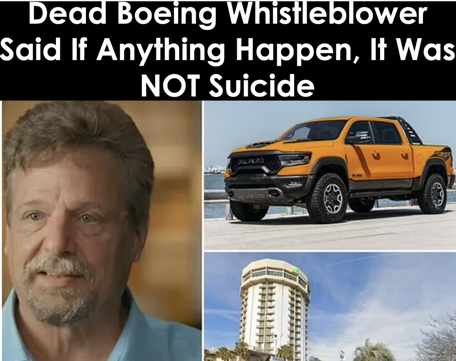 Dead Boeing Whistleblower Said if Something Happens It Was Not Suicide ...