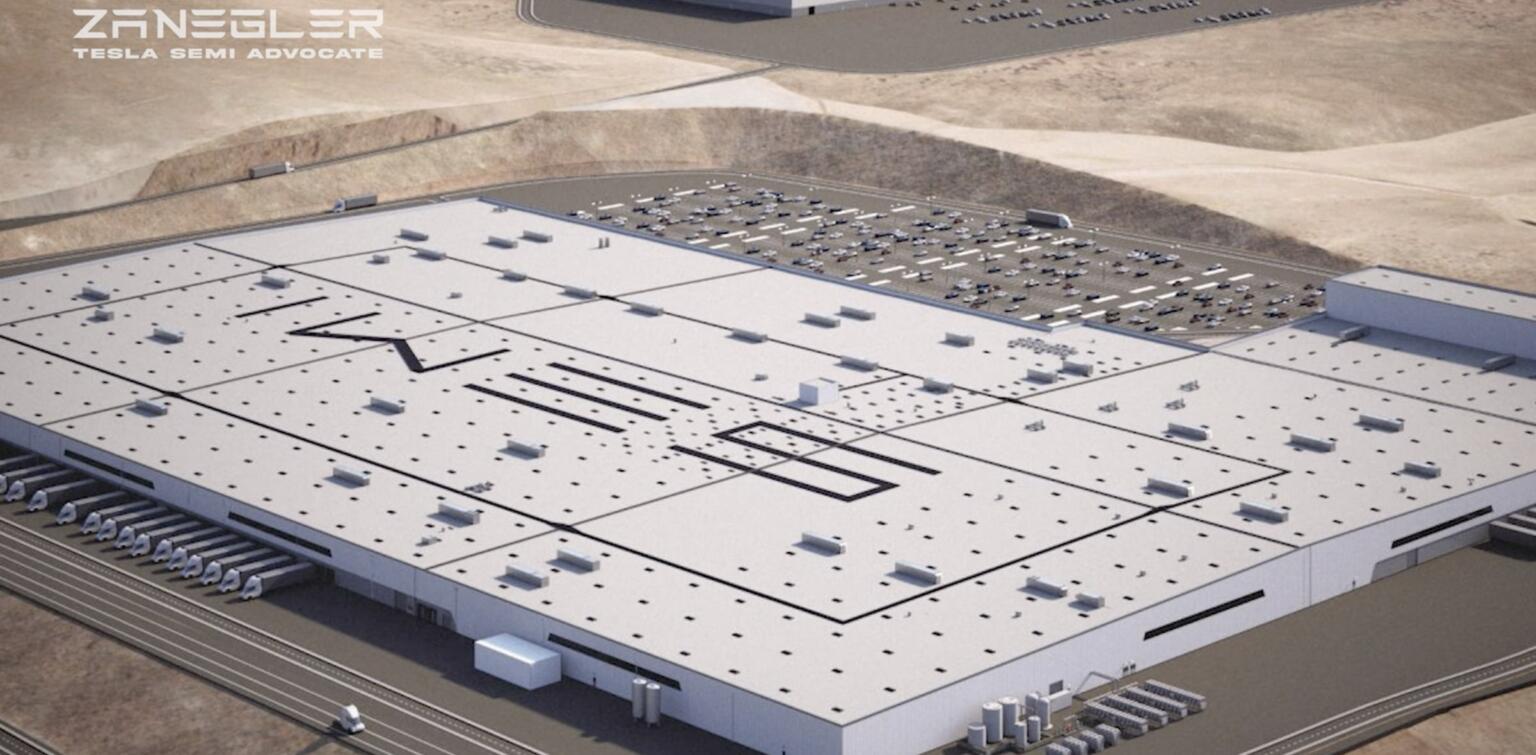 Tesla Semi Truck Factory About 30% Complete | NextBigFuture.com
