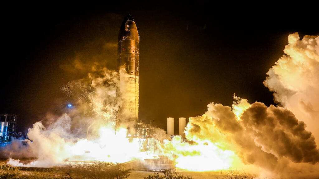 SpaceX Starship Static Fire