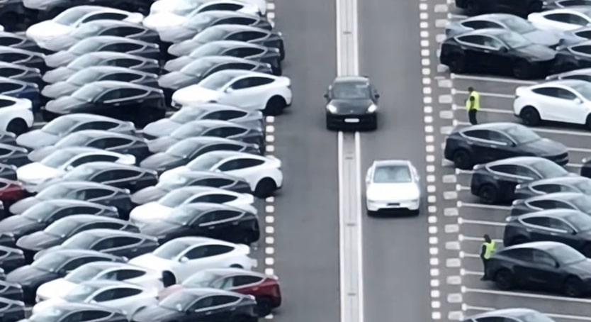 Tesla GigaBerlin Autonomous Cars