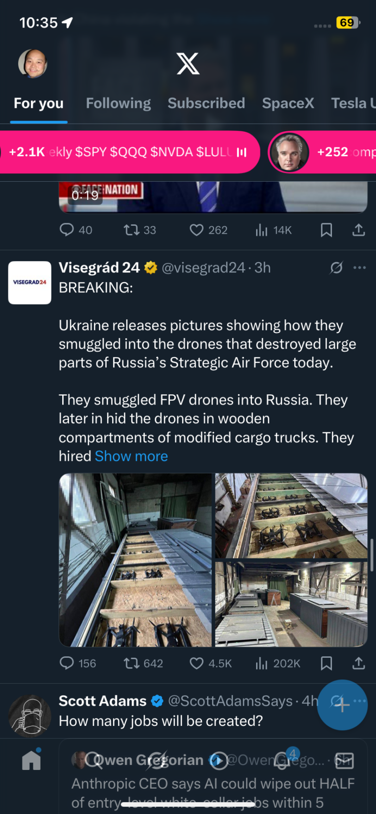 Ukraine Uses AI Controlled Drones and a Clever Plan to Destroy 40 ...