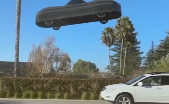 Flying Drone Taxi