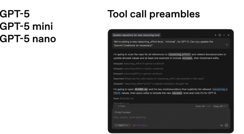 OpenAI GPT-5 demonstration