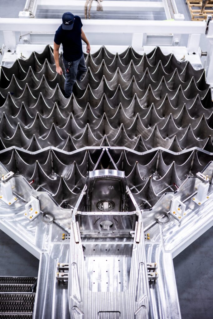 SpaceX Super Heavy Booster Grid Fins