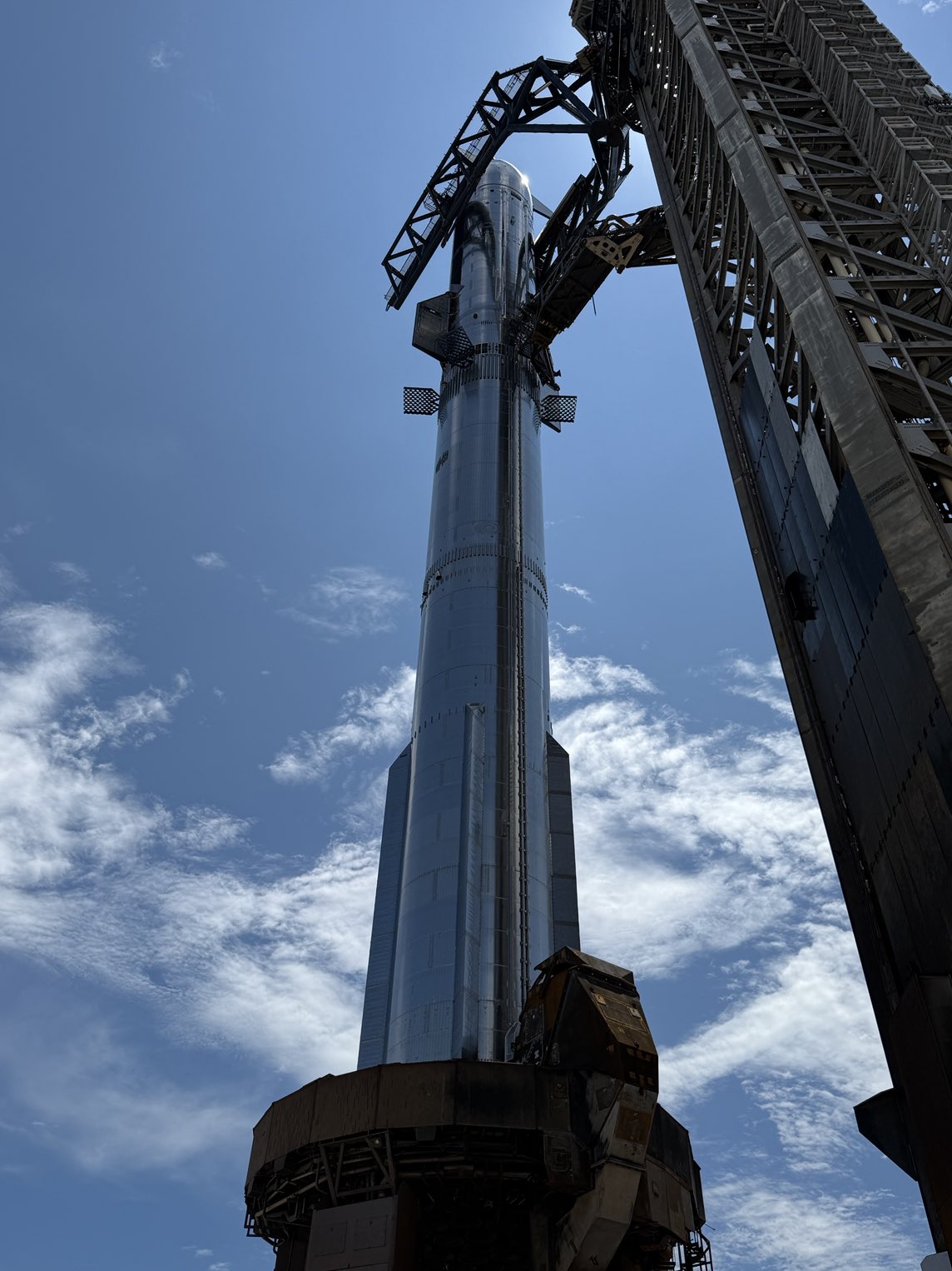 SpaceX Starship prepares for launch