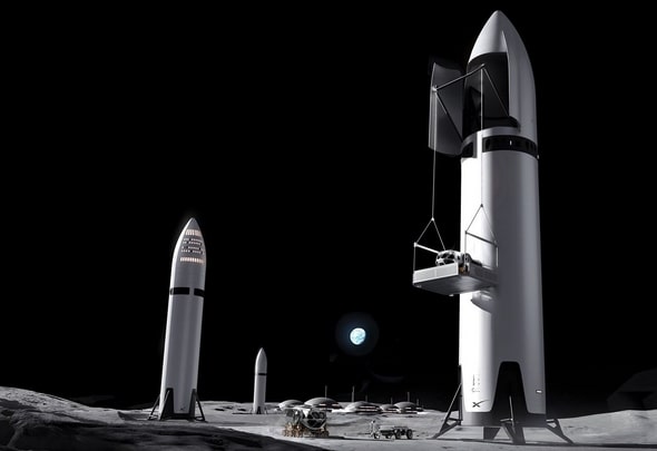 SpaceX Starship HLS for Artemis 3