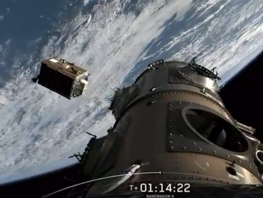 Starcloud-1 Satellite in Space