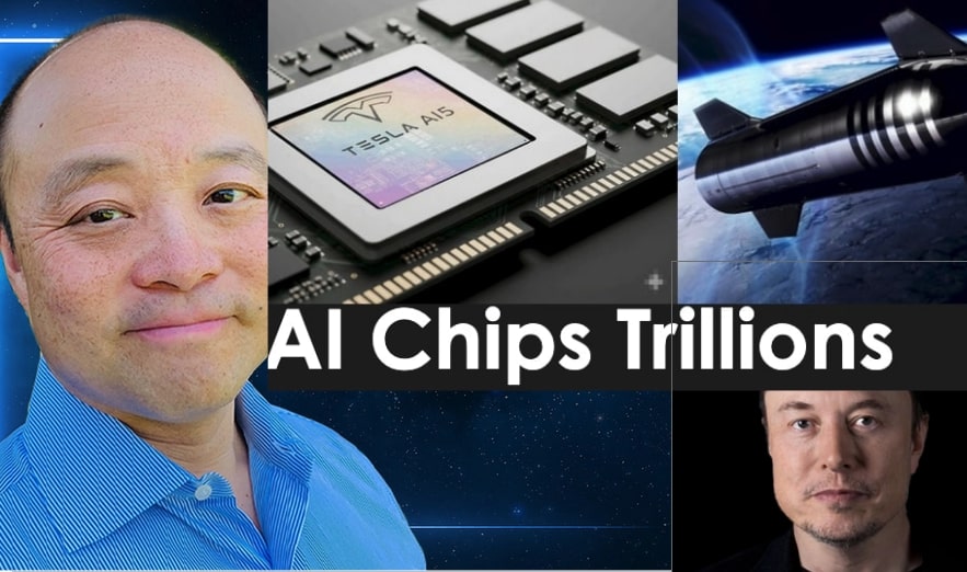 Illustration of AI in Space