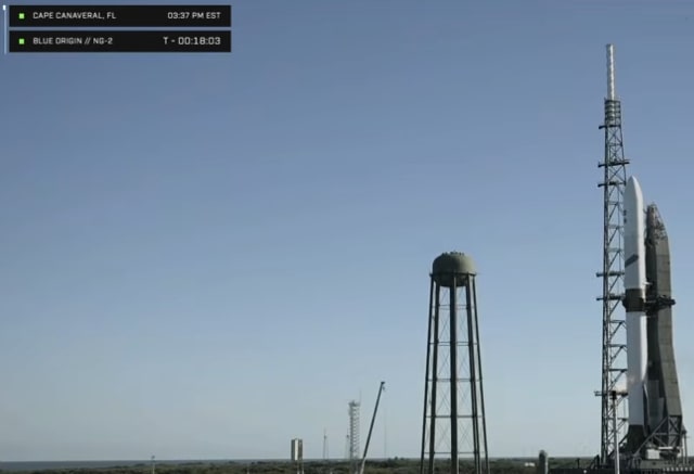 Blue Origin Rocket Launch
