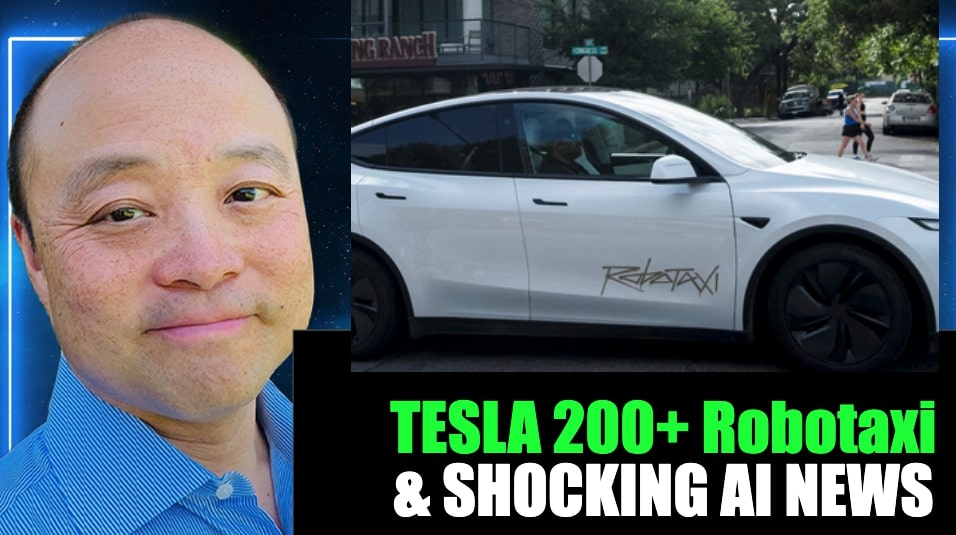 Tesla Robotaxi Likely at 200 in Austin and Huge AI News
