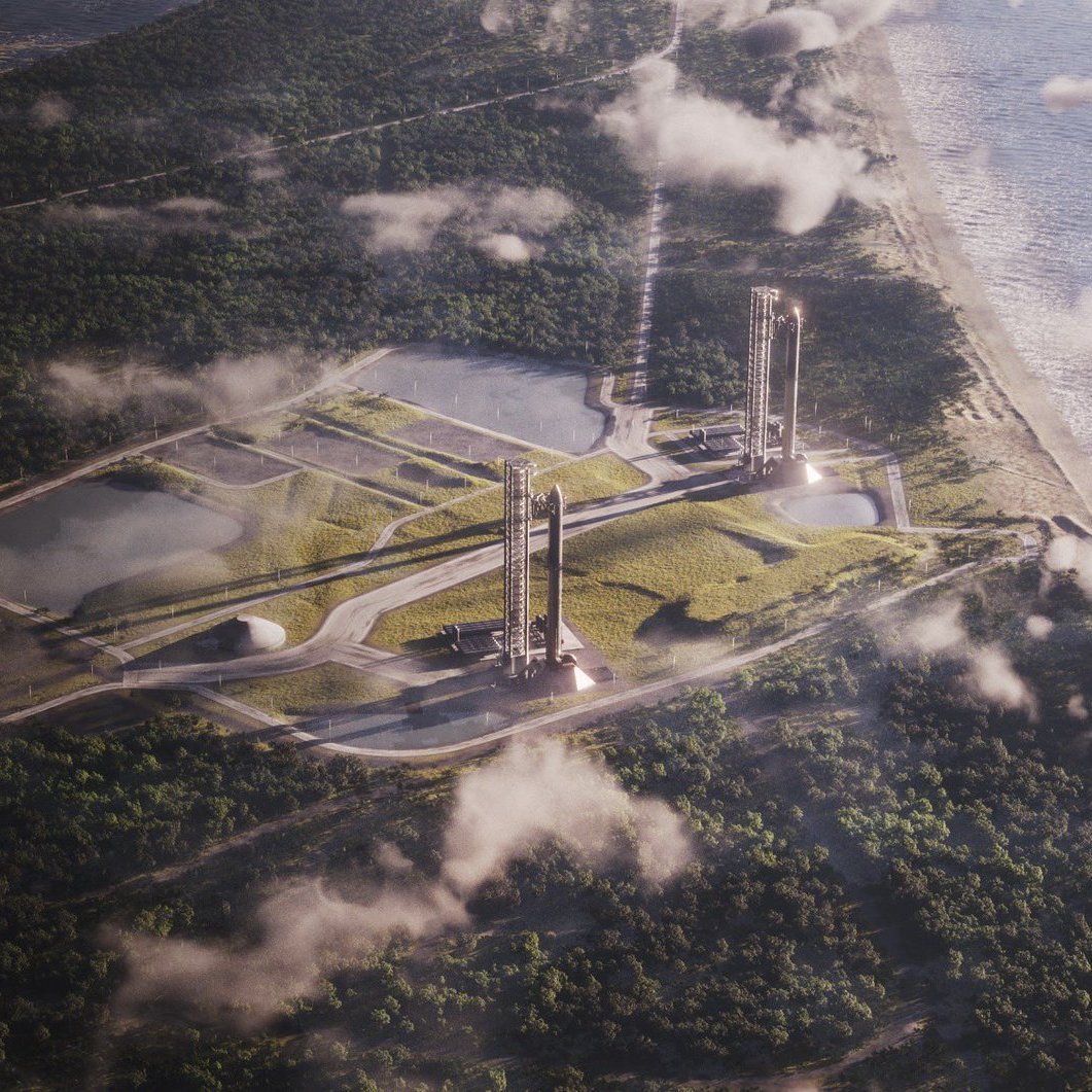 SLC-37 Cape Canaveral Florida Environmental Approval for 76 Starship Launches