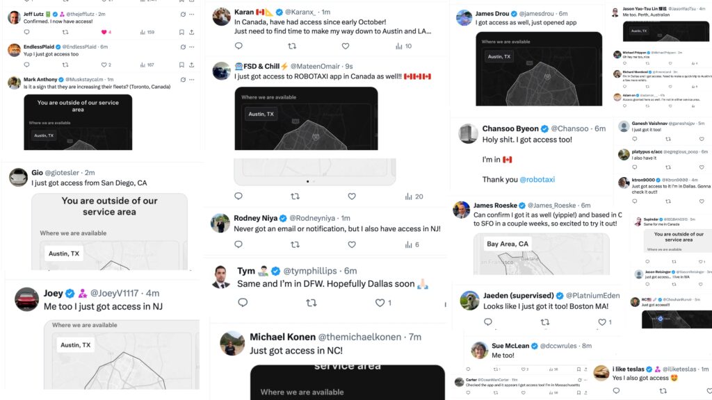 Tesla Robotaxi Service Access to All Apple iOS users Tesla Robotaxi Service Access to All Apple iOS users