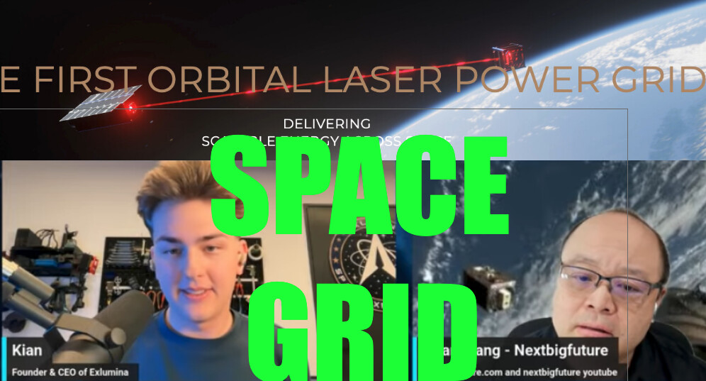 Laser Space Power Grid and AI Data Centers in Space | NextBigFuture.com