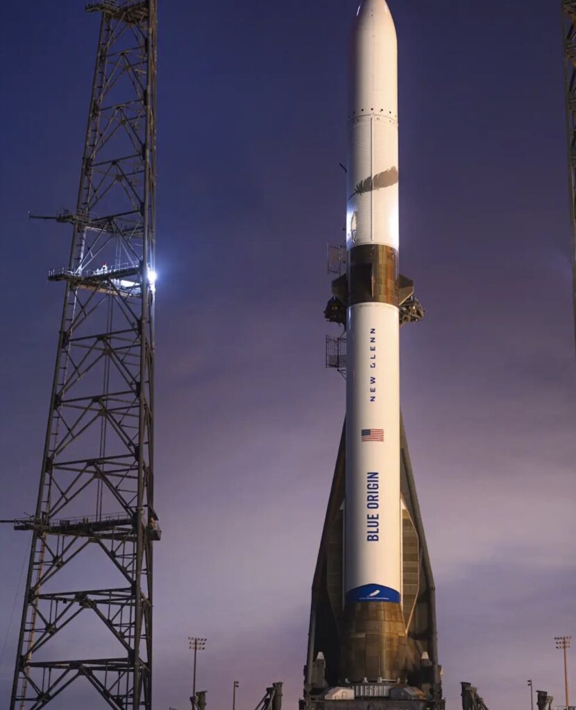 Blue Origin New Glenn Targets April Launch of AST Space Mobile ...