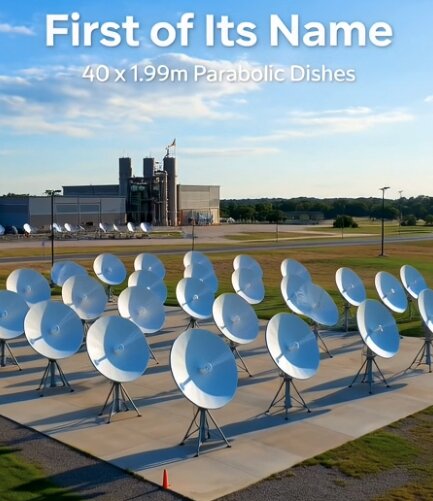 Multi-Tbps Quad Band Starlink Satellite Gateway