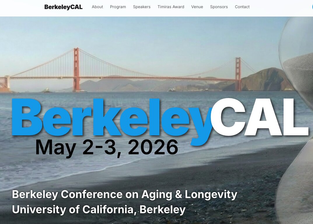 Berkeley Conference on Aging This Weekend