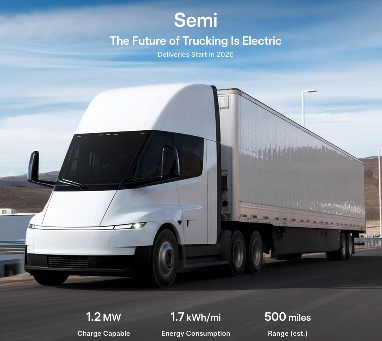 Tesla Semi Truck Has Officially Started Mass Production