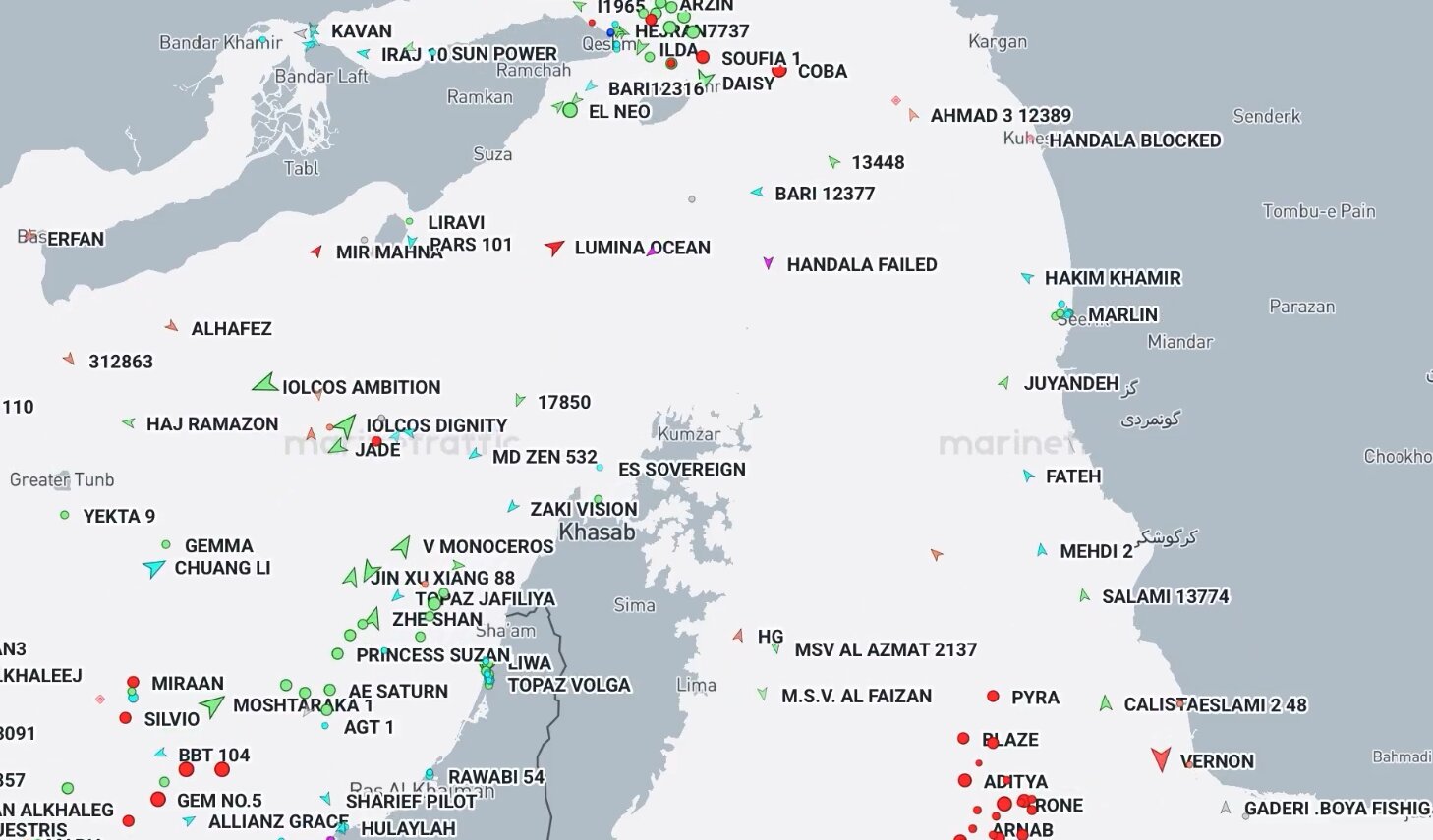 Facts on the Ground in Hormuz – 85% Oilflow – Iran Tested on Backing Up Threats Facts on the Ground in Hormuz – 85% Oilflow – Iran Tested on Backing Up Threats