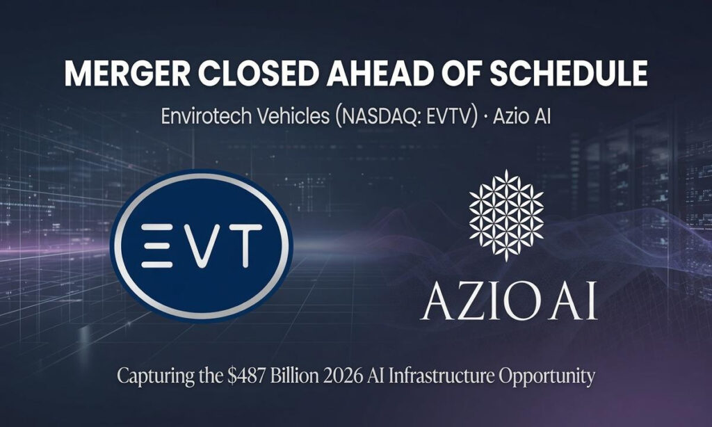 Envirotech Vehicles (NASDAQ: EVTV) Closes Merger with Azio AI Ahead of ...